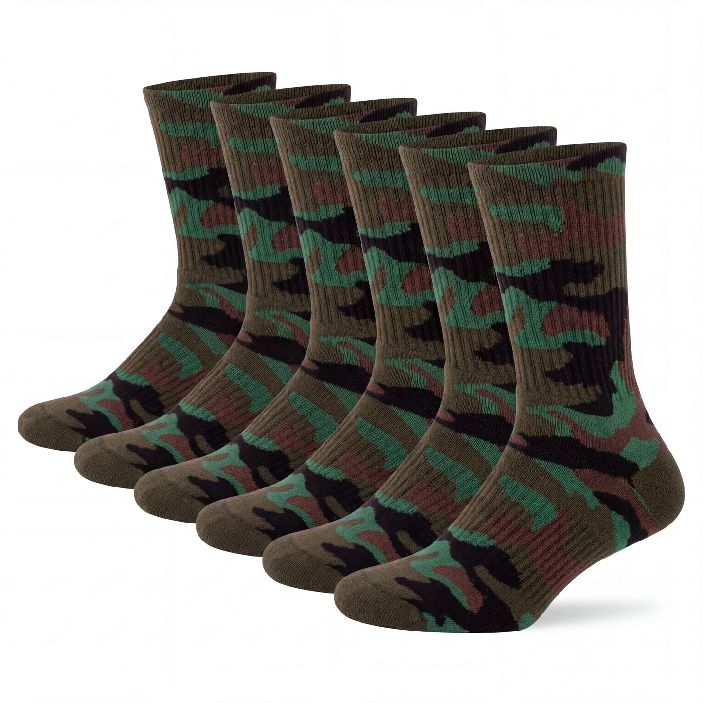 Camouflage Jagdsocke Bio-Baumwolle
