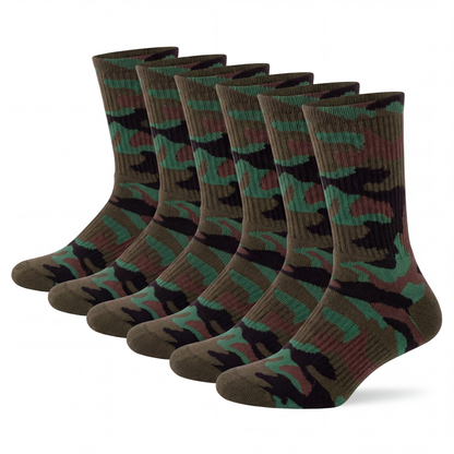 Camouflage Jagdsocke Bio-Baumwolle