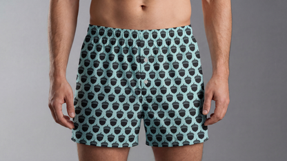 Boxershorts mit Allover-Muster Arcon Baumwolle