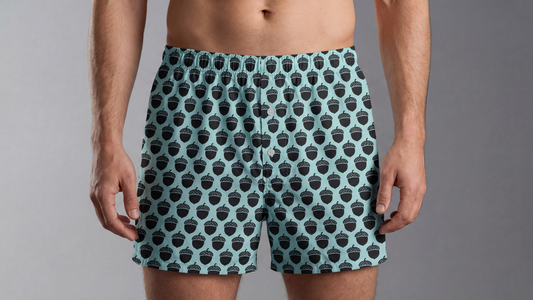 Boxershorts mit Allover-Muster Arcon Baumwolle