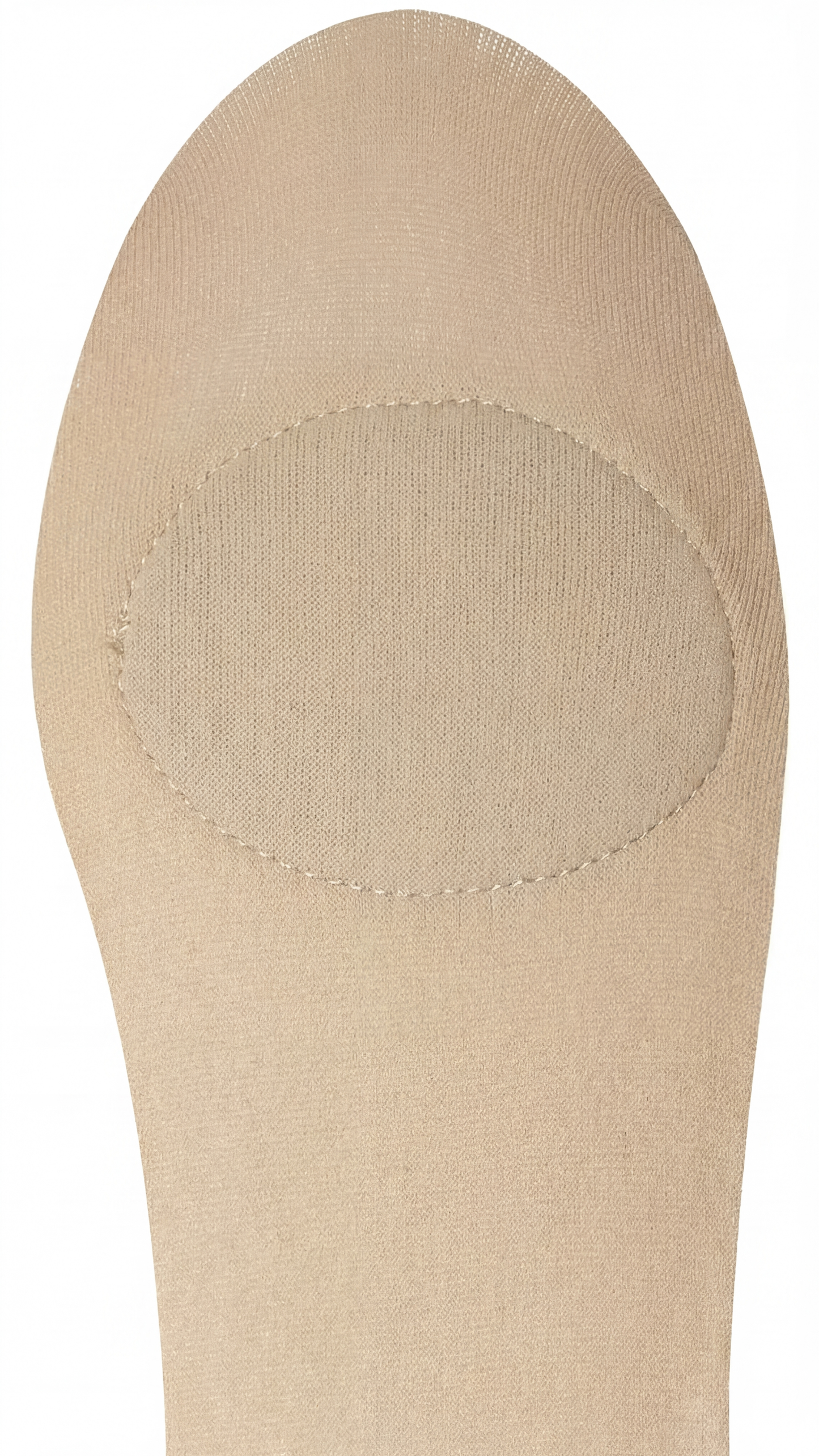 Damen Footie Microfiber Pad gepolstert 2er Pack