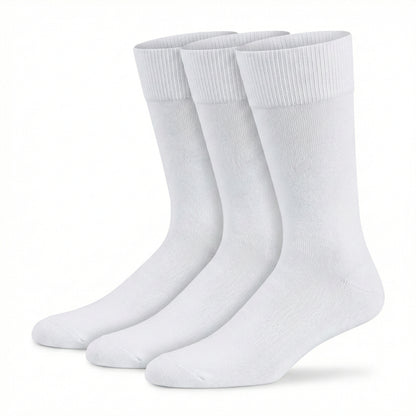 Arzt-Socken Weiss Bio Baumwolle