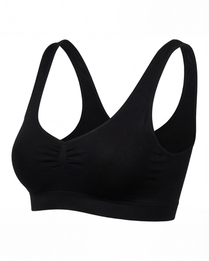 oaknox Damen Bustier nahtlos Sport-BH