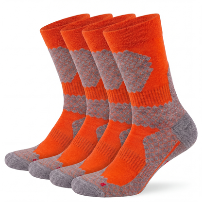 Bunte Trekking Socken All Season lang Merino
