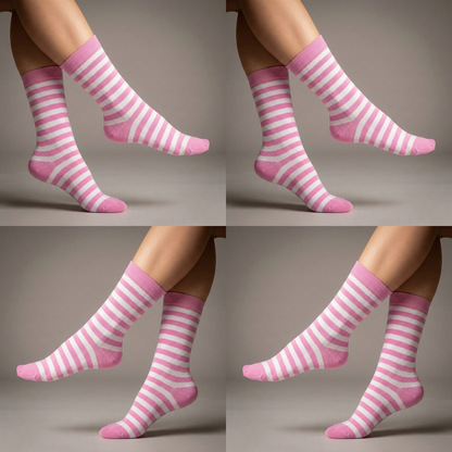 Bunte Ringelsocken 10 Farben Bio Baumwolle