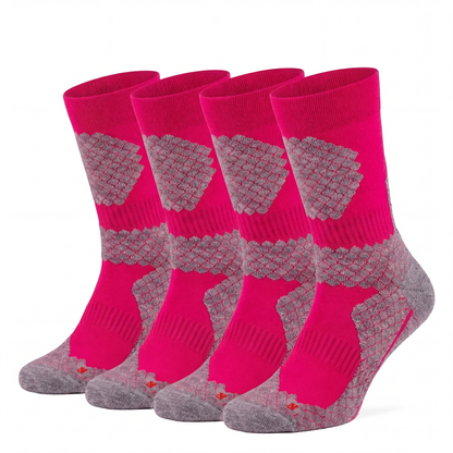 Bunte Trekking Socken All Season lang Merino
