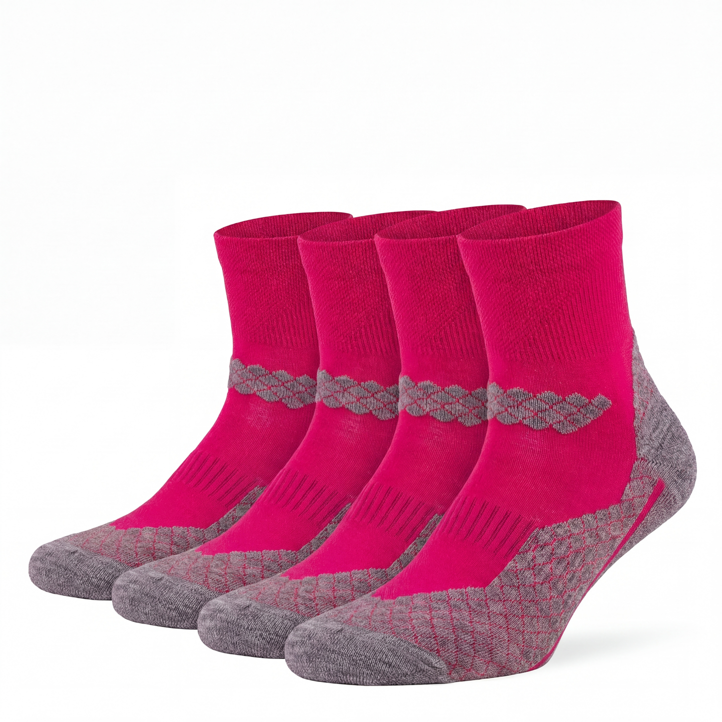 Bunte Trekking Socken kurz All Season Merino
