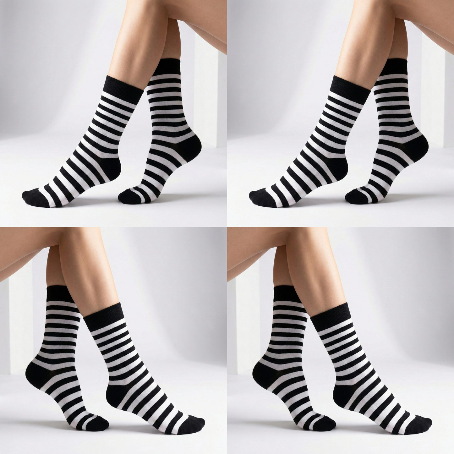 Bunte Ringelsocken 10 Farben Bio Baumwolle