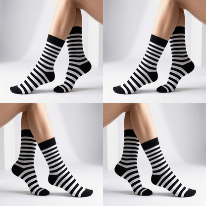 Bunte Ringelsocken 10 Farben Bio Baumwolle