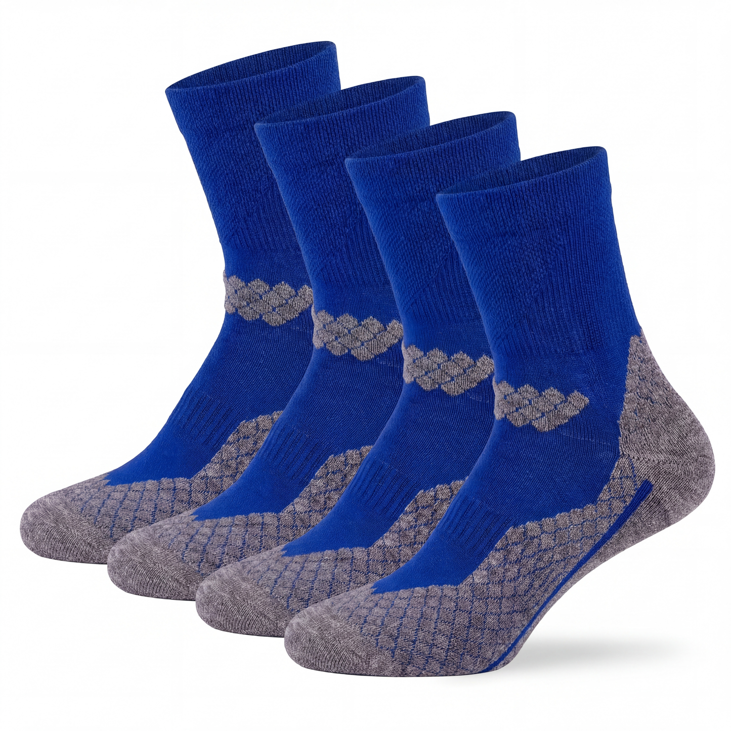 Bunte Trekking Socken kurz All Season Merino