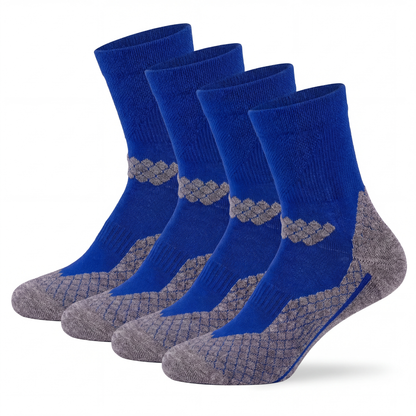 Bunte Trekking Socken kurz All Season Merino