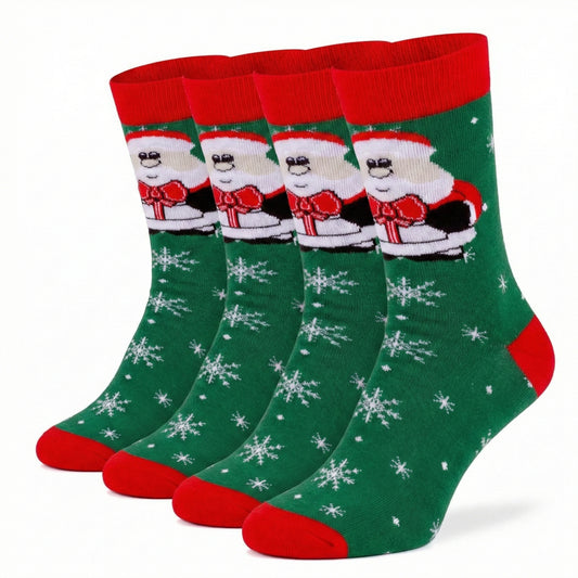 Ugly Christmas Socken "Weihnachtsmann" Bio Baumwolle