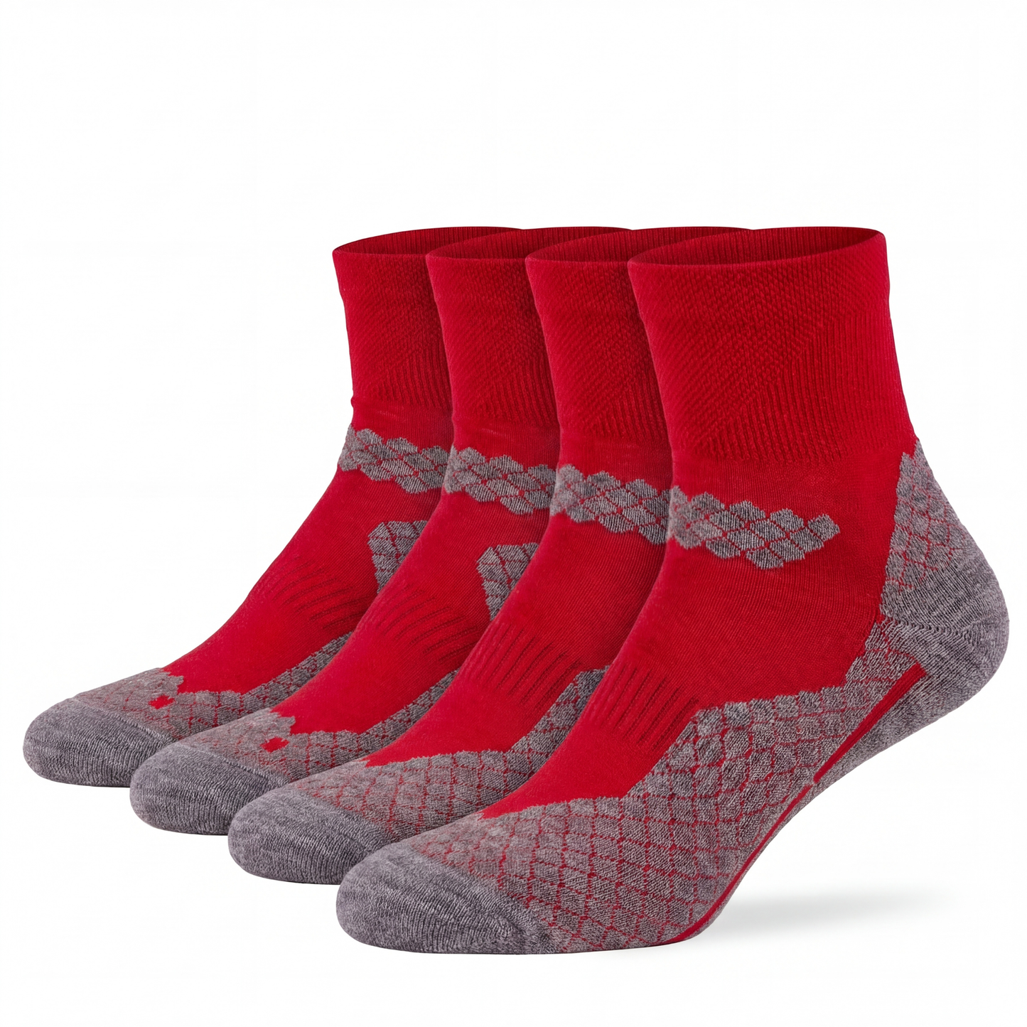 Bunte Trekking Socken kurz All Season Merino