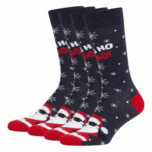 Ugly Christmas Socken "HoHoHo" Bio Baumwolle