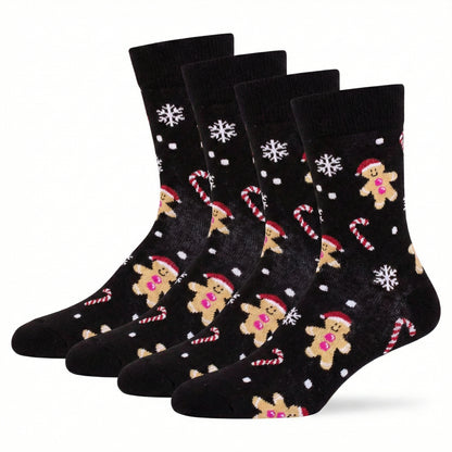 Ugly Christmas Socken "Lebkuchen Mann" Bio Baumwolle