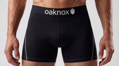 Radunterhose mit eingebautem antibakteriellen Sitzpolster