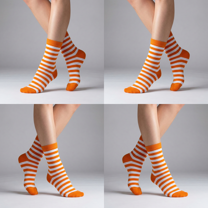 Bunte Ringelsocken 10 Farben Bio Baumwolle