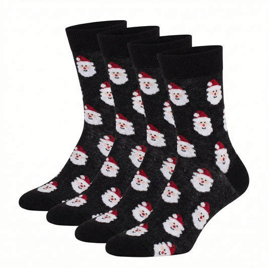 Ugly Christmas Socken "Santa" Bio Baumwolle