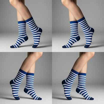 Bunte Ringelsocken 10 Farben Bio Baumwolle