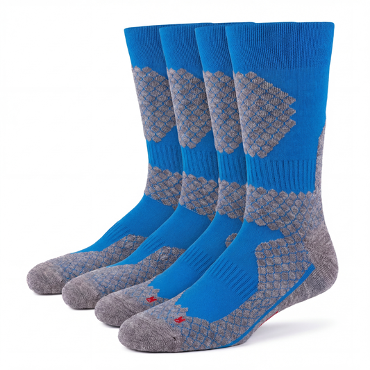 Bunte Trekking Socken All Season lang Merino
