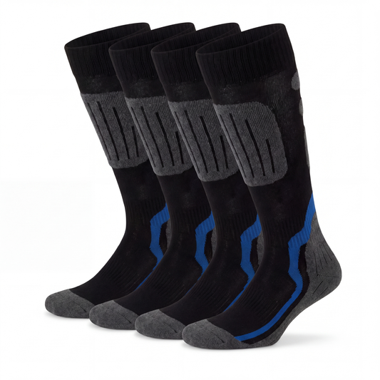 Ski Socken Bio-Baumwolle gepolstert