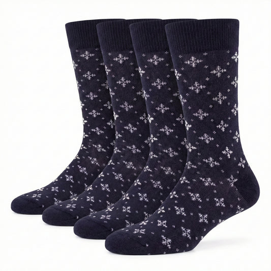 Ugly Christmas Socken "Snowflake" Bio Baumwolle