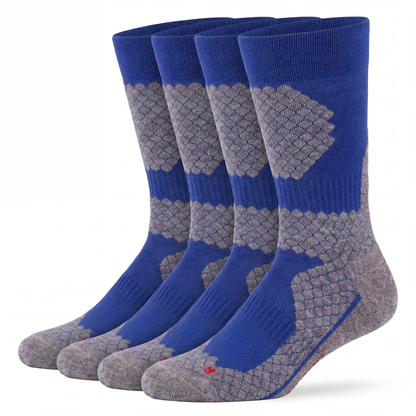 Bunte Trekking Socken All Season lang Merino