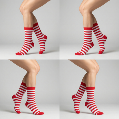 Bunte Ringelsocken 10 Farben Bio Baumwolle