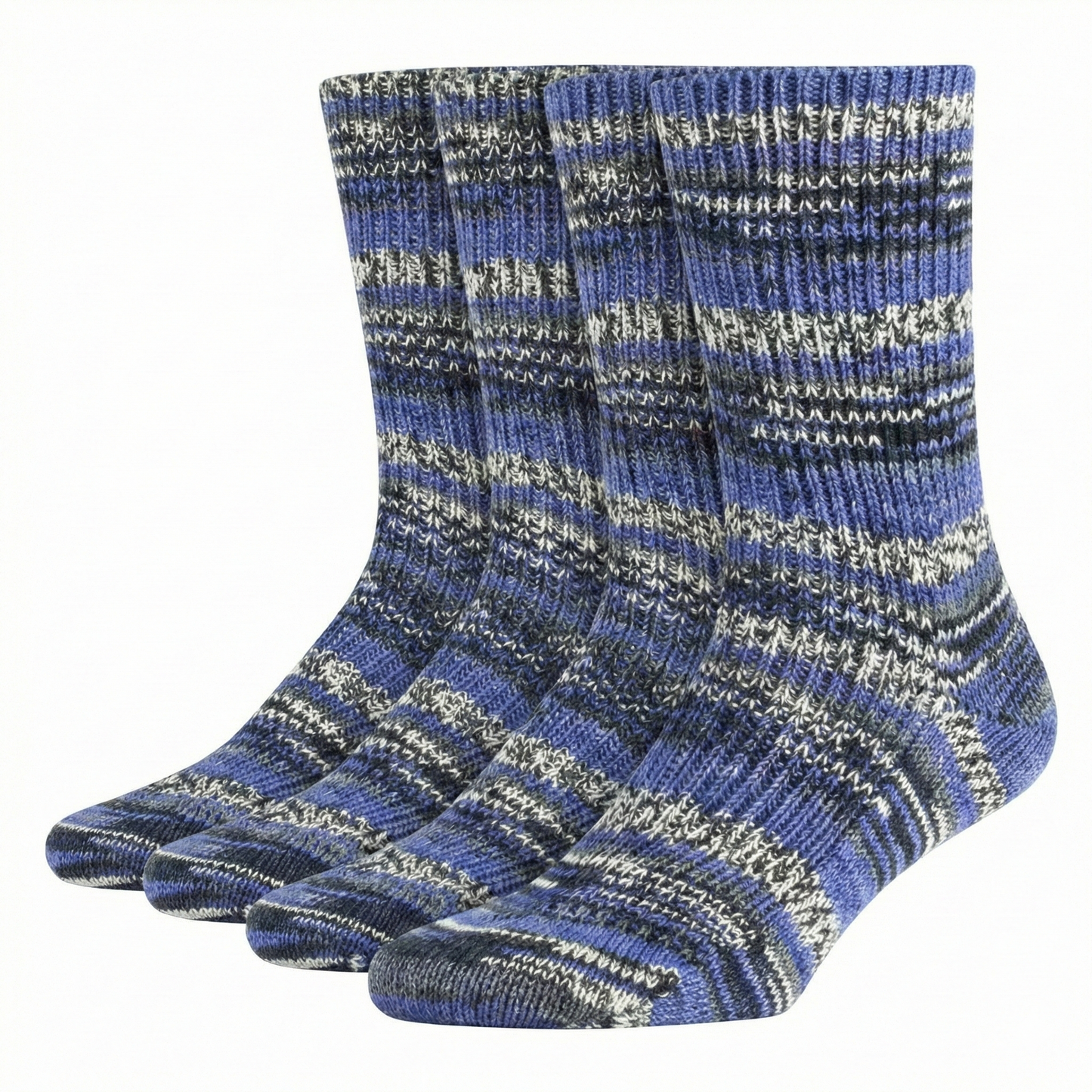 Bunte Handstrick Komfort-Socken