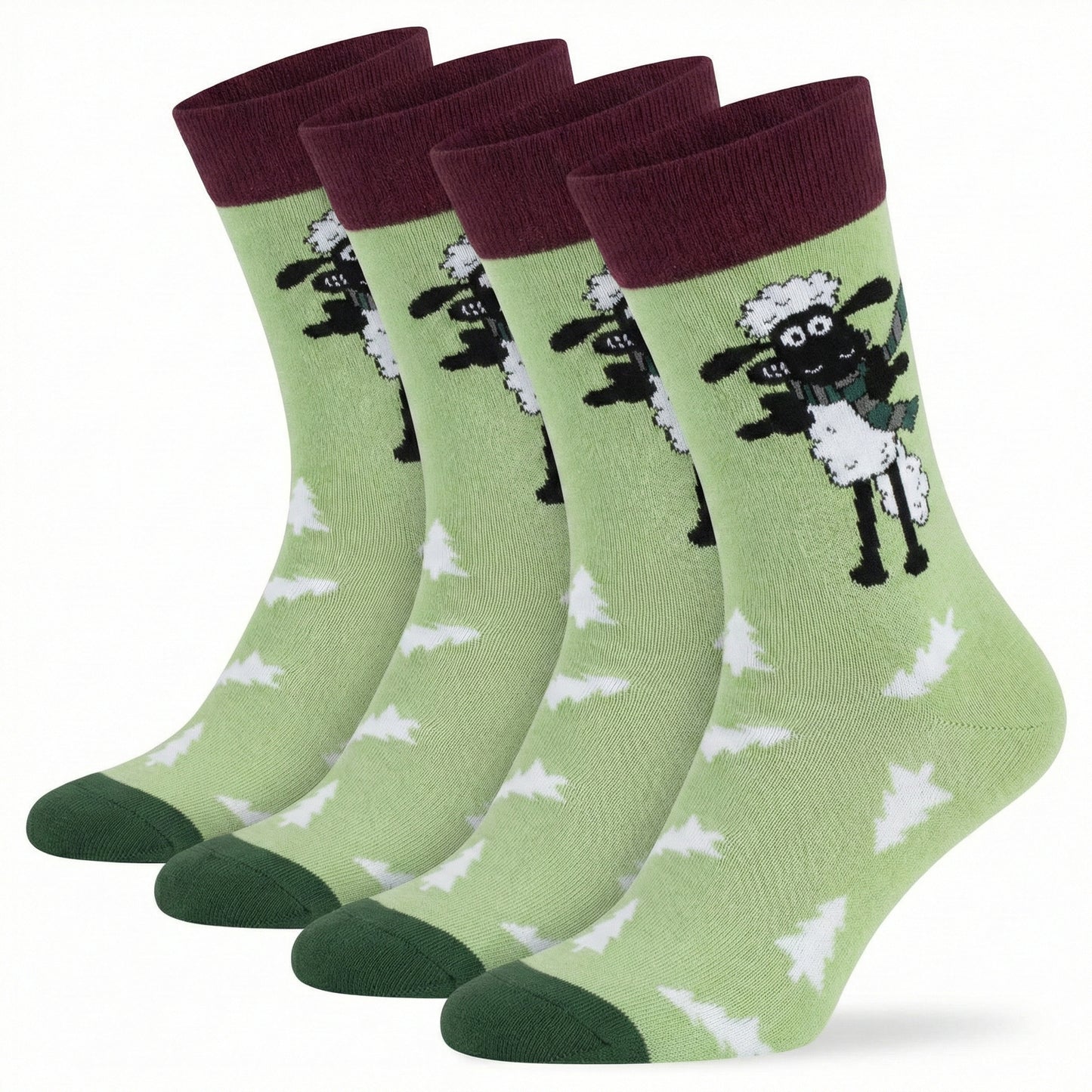 Kids - Shaun das Schaf Socken Tannenbaum Bio Baumwolle