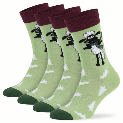 Kids - Shaun das Schaf Socken Tannenbaum Bio Baumwolle