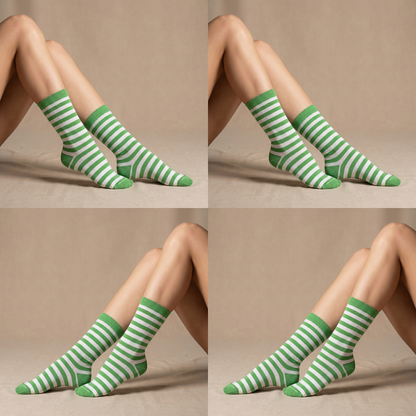 Bunte Ringelsocken 10 Farben Bio Baumwolle