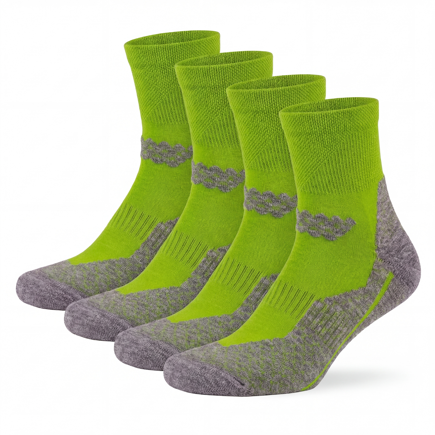 Bunte Trekking Socken kurz All Season Merino