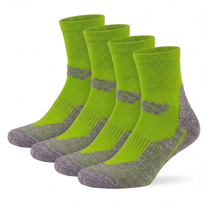 Bunte Trekking Socken kurz All Season Merino