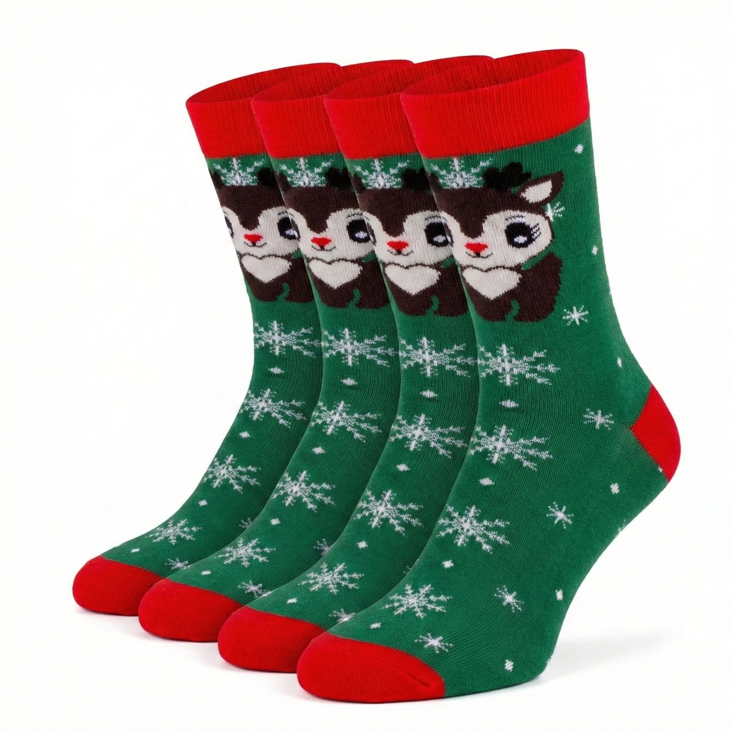 Ugly Christmas Socken "Rentier" Bio Baumwolle