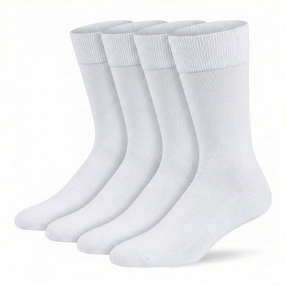 Arzt-Socken Weiss Bio Baumwolle