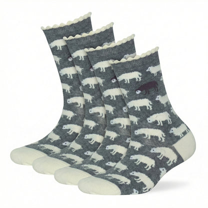 Motivsocken Schafe Bio Baumwolle