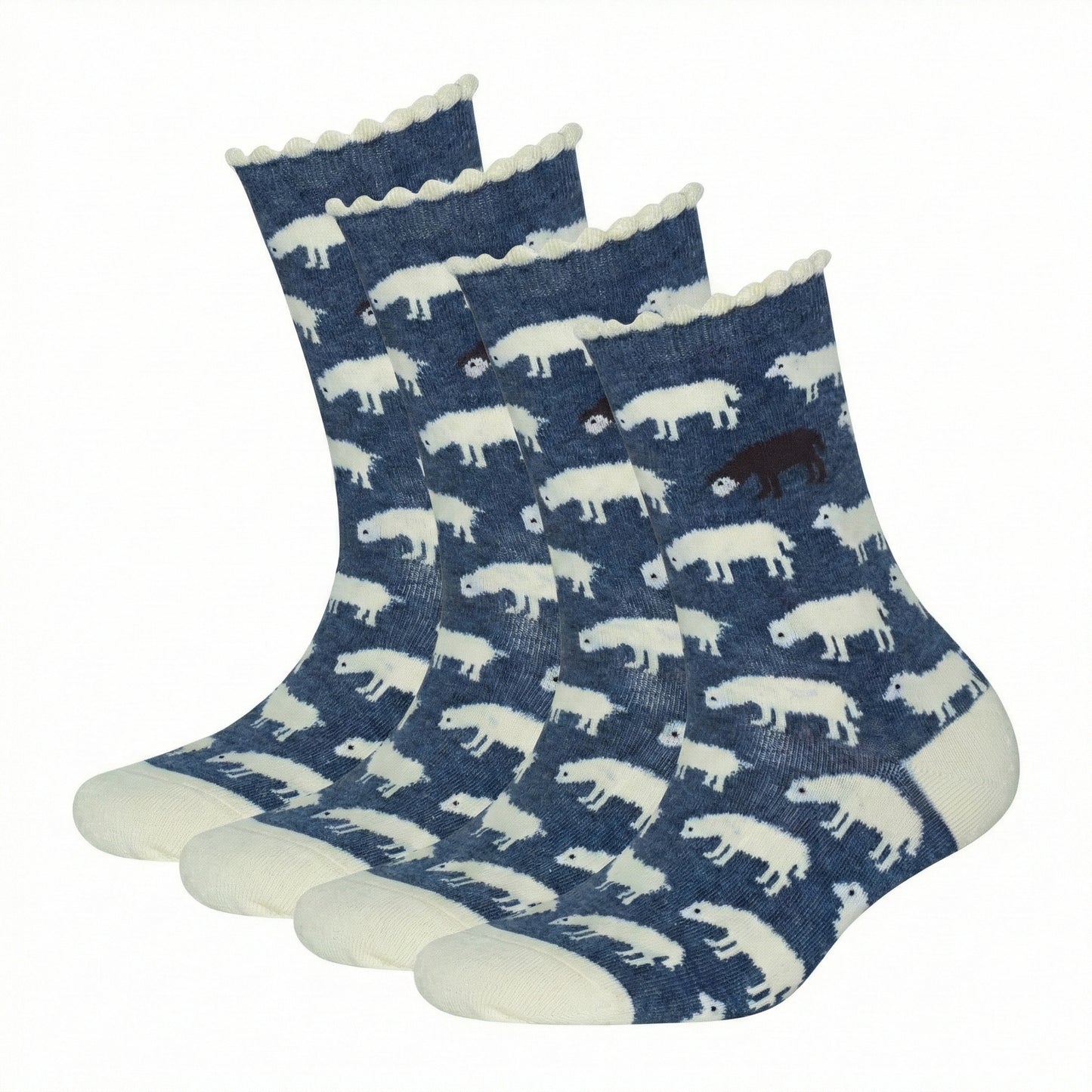 Motivsocken Schafe Bio Baumwolle