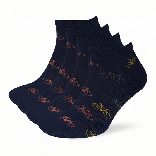 Sneaker colorful bikes 2er Pack Bio Baumwolle