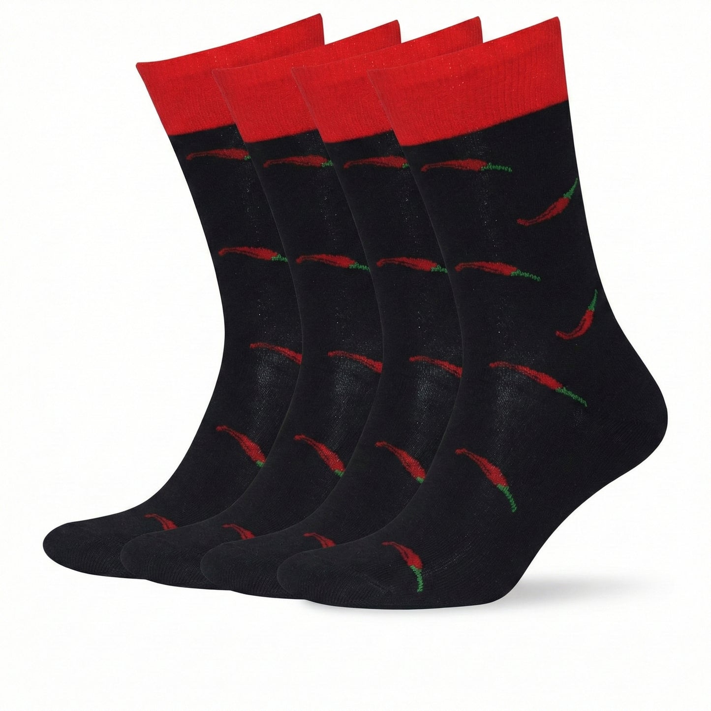 Motivsocken Chili Bio Baumwolle