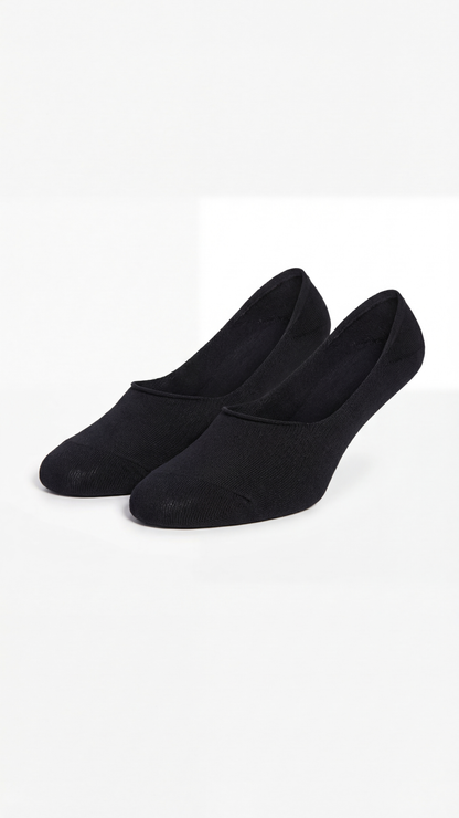 Damen Footie Microfiber Pad gepolstert 2er Pack