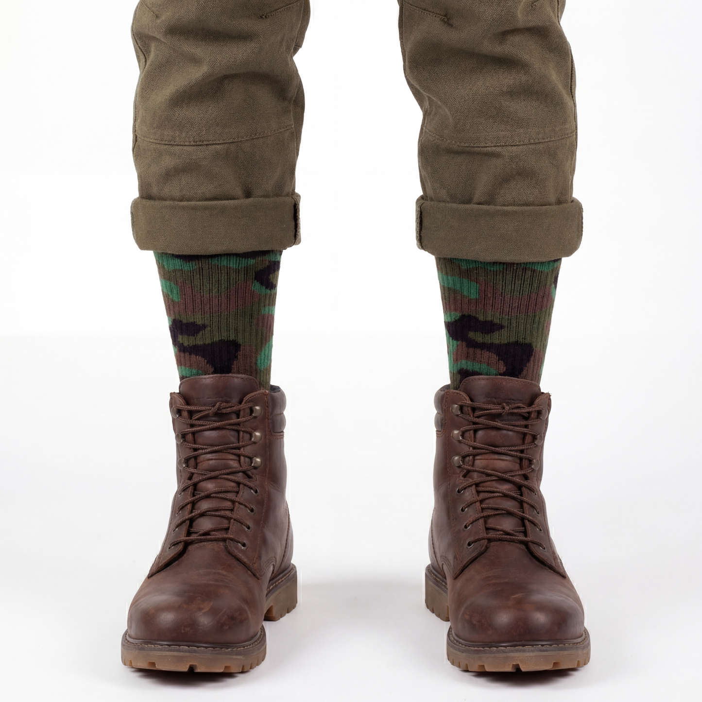 Camouflage Jagdsocke Bio-Baumwolle