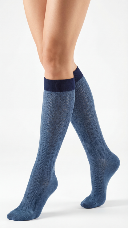 Damen Fashion Kniestrümpfe 8 Farben