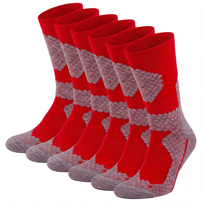 Bunte Trekking Socken All Season lang Merino