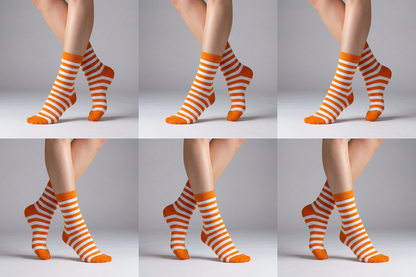 Bunte Ringelsocken 10 Farben Bio Baumwolle