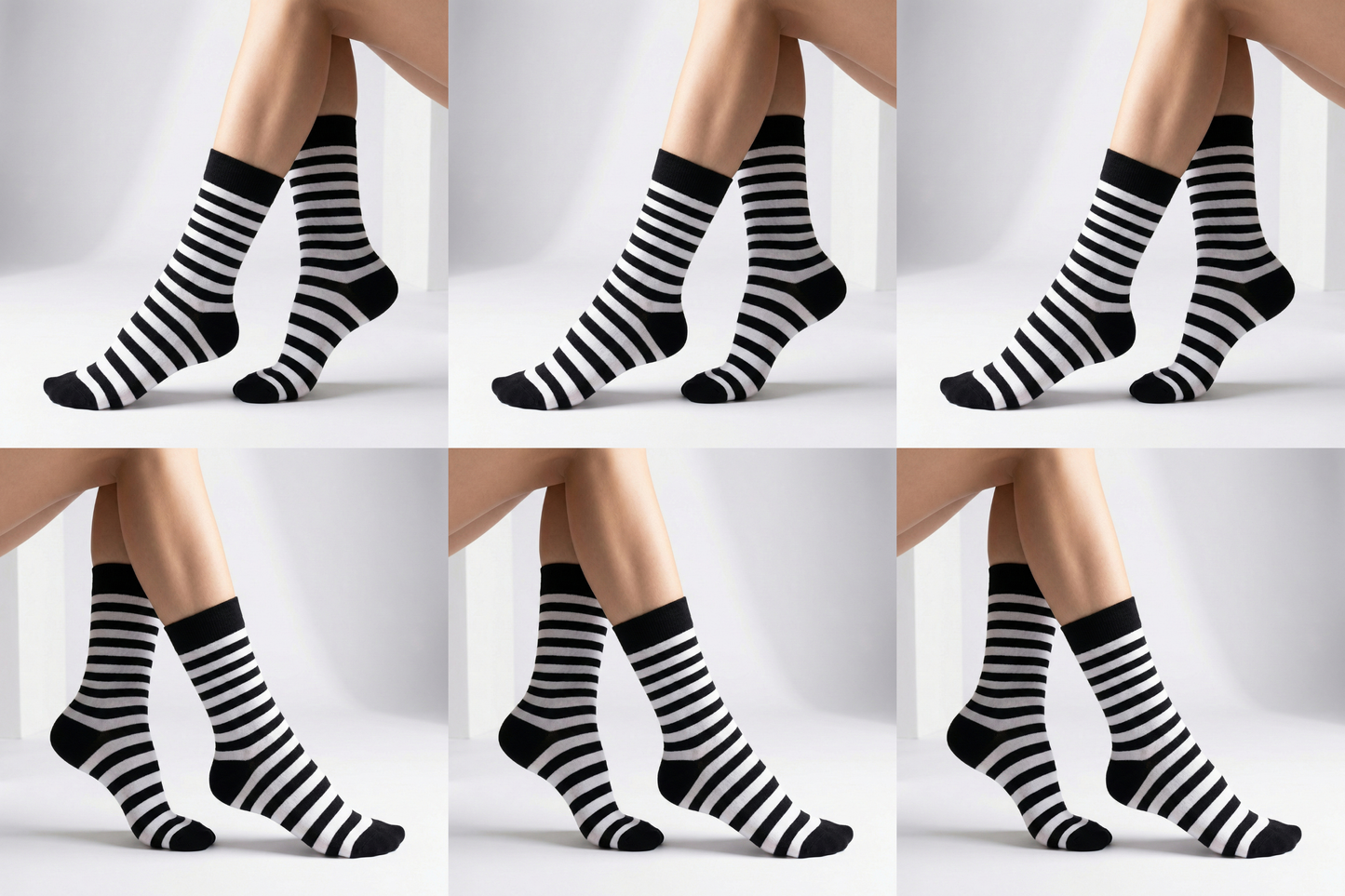 Bunte Ringelsocken 10 Farben Bio Baumwolle