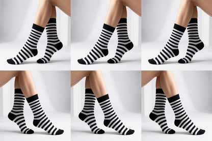 Bunte Ringelsocken 10 Farben Bio Baumwolle