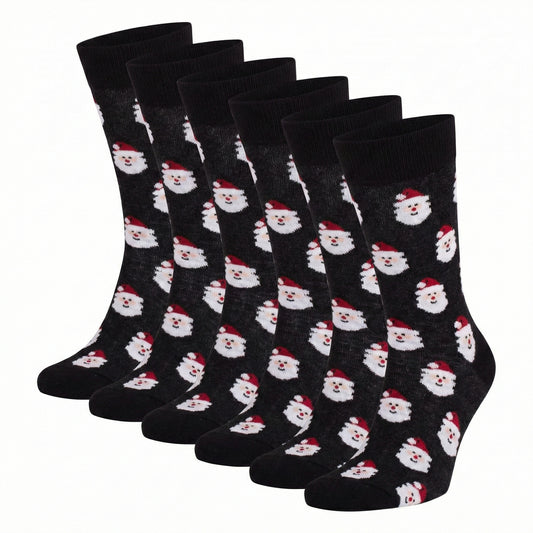 Ugly Christmas Socken "Santa" Bio Baumwolle
