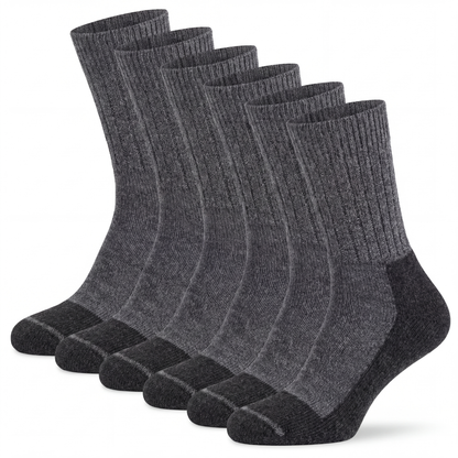Bunte Outdoor Socken Wolle Robust