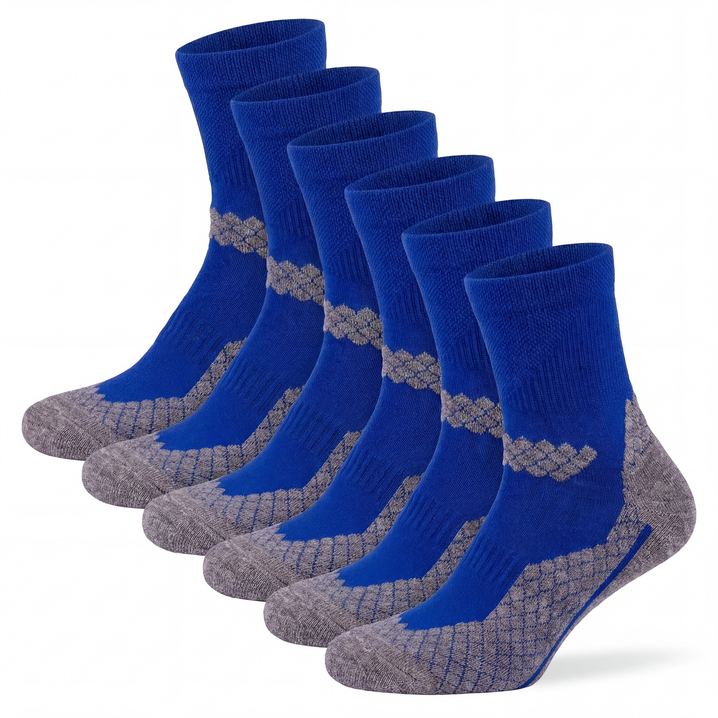 Bunte Trekking Socken kurz All Season Merino